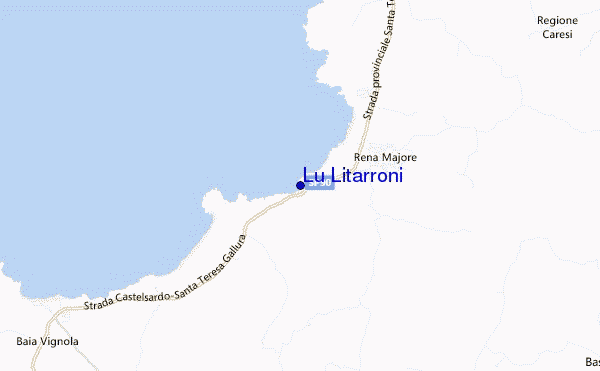 mapa de ubicación de Lu Litarroni