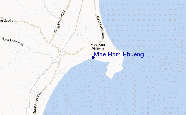 mapa de ubicación de Mae Ram Phueng