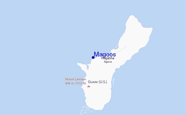 Magoos Location Map