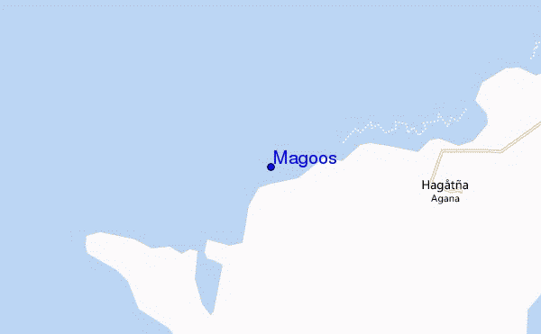 mapa de ubicación de Magoos
