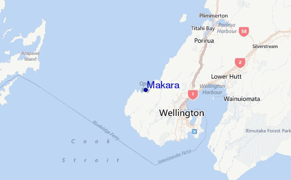 Makara Location Map