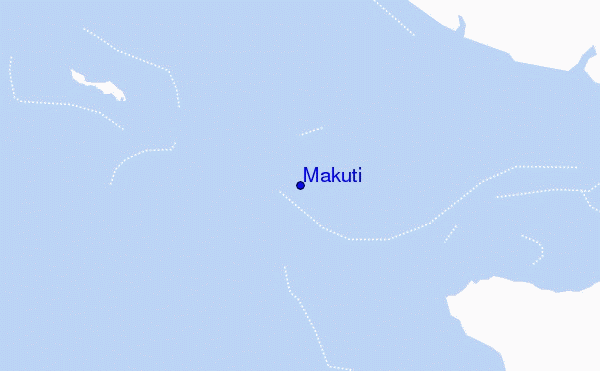 mapa de ubicación de Makuti
