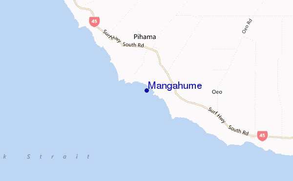 mapa de ubicación de Mangahume