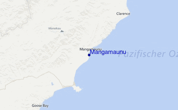 Mangamaunu Location Map