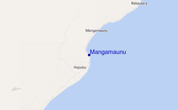 mapa de ubicación de Mangamaunu