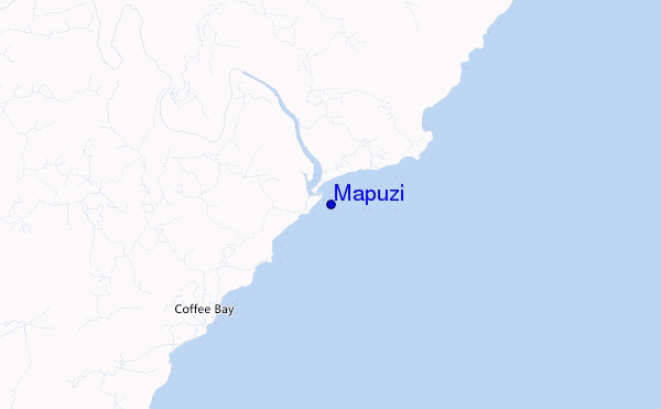 mapa de ubicación de Mapuzi