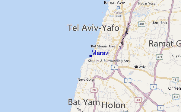 mapa de ubicación de Maravi
