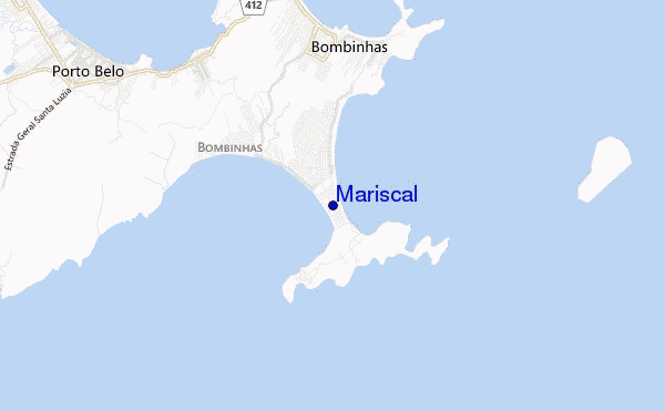 mapa de ubicación de Mariscal