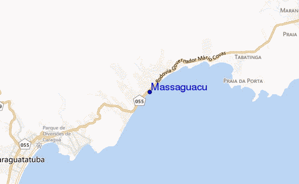 mapa de ubicación de Massaguacu