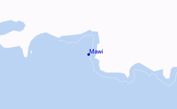 mapa de ubicación de Mawi