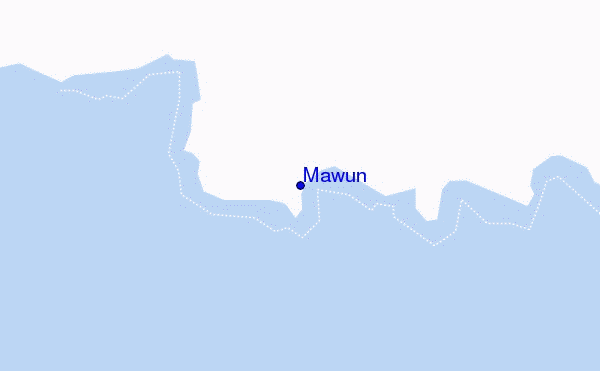mapa de ubicación de Mawun
