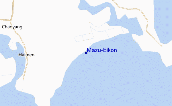 mapa de ubicación de Mazu-Eikon