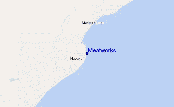 mapa de ubicación de Meatworks