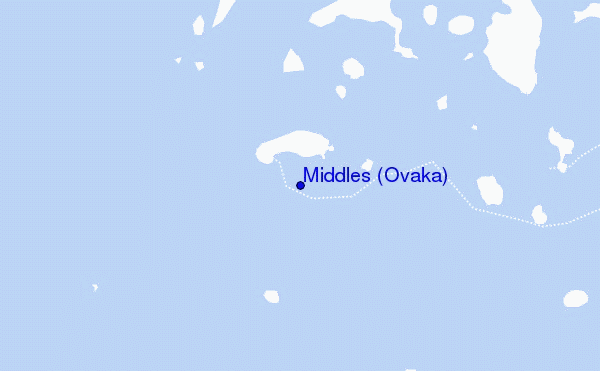 mapa de ubicación de Middles (Ovaka)