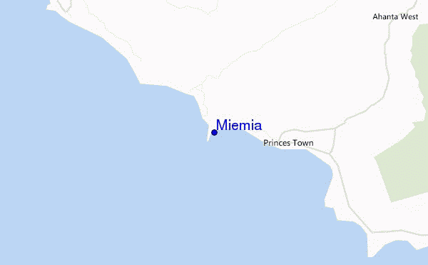mapa de ubicación de Miemia