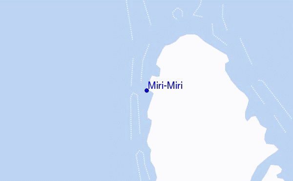 mapa de ubicación de Miri-Miri
