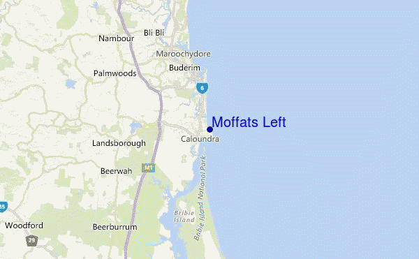 Moffats Left Location Map