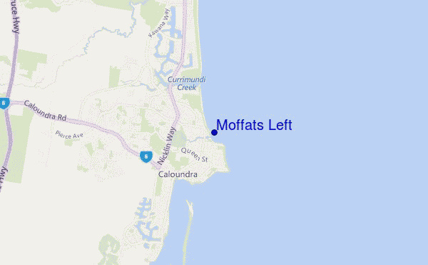 mapa de ubicación de Moffats Left