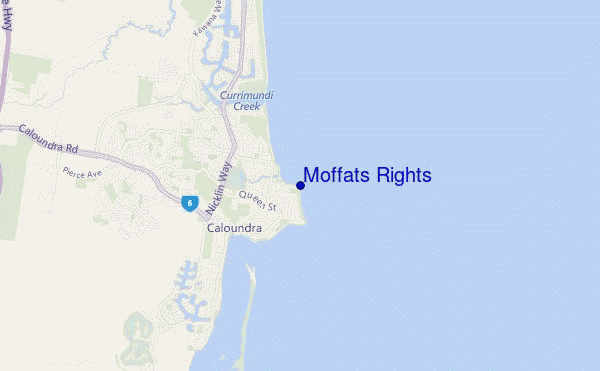 mapa de ubicación de Moffats Rights