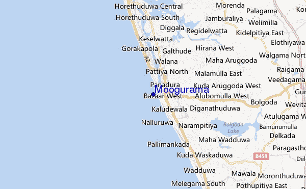 mapa de ubicación de Moogurama