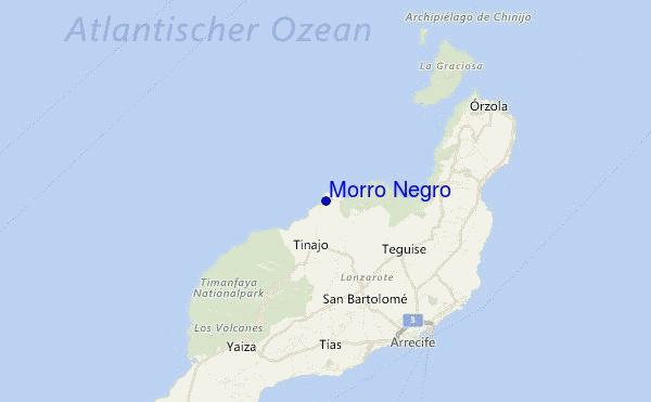 Morro Negro Location Map