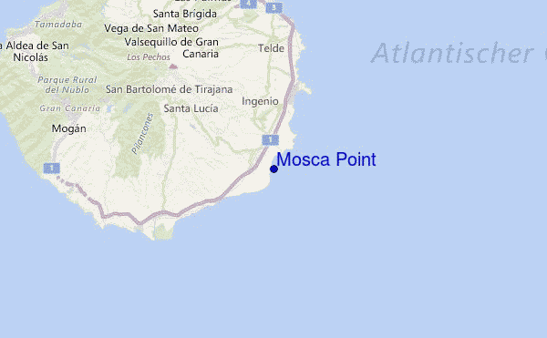 Mosca Point Location Map