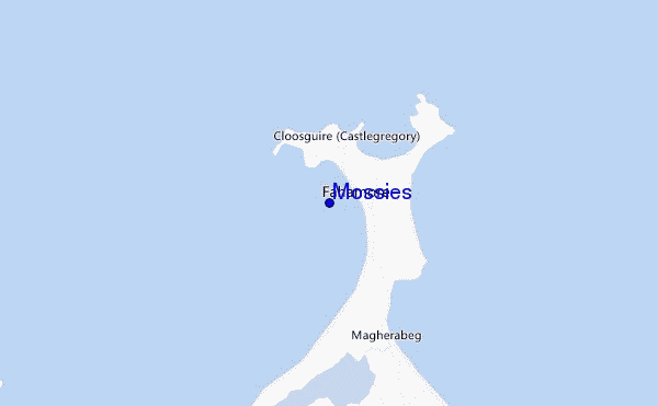 mapa de ubicación de Mossies
