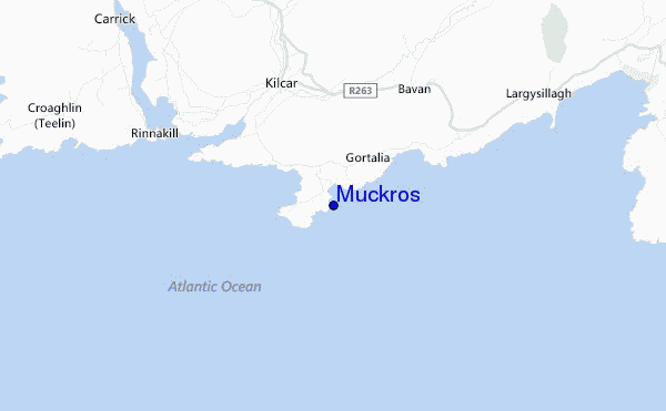 mapa de ubicación de Muckros