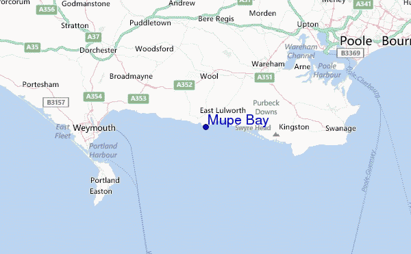 Mupe Bay Location Map