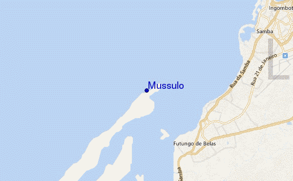 mapa de ubicación de Mussulo
