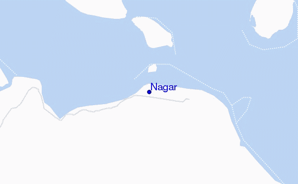 mapa de ubicación de Nagar