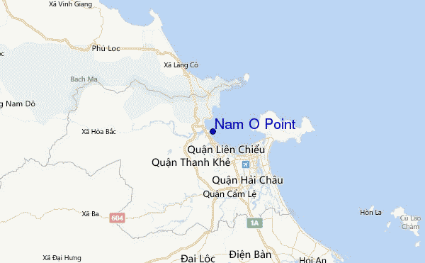Nam O Point Location Map