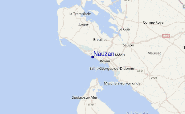 Nauzan Location Map