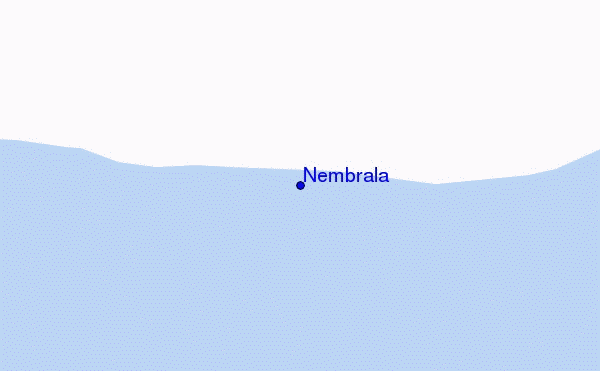 mapa de ubicación de Nembrala