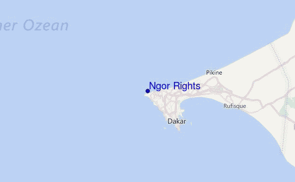 Ngor Rights Location Map