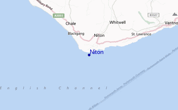 mapa de ubicación de Niton