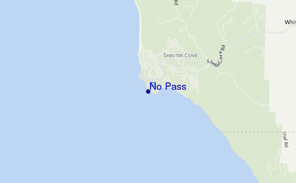 mapa de ubicación de No Pass
