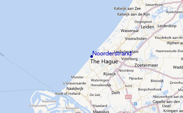 Noorderstrand Location Map