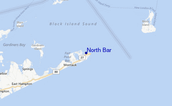 North Bar Location Map