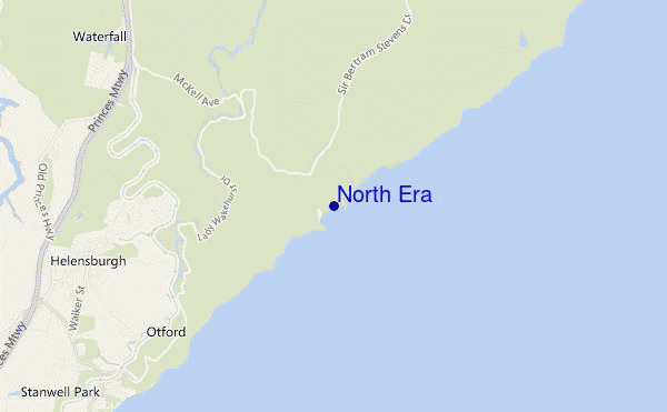 mapa de ubicación de North Era