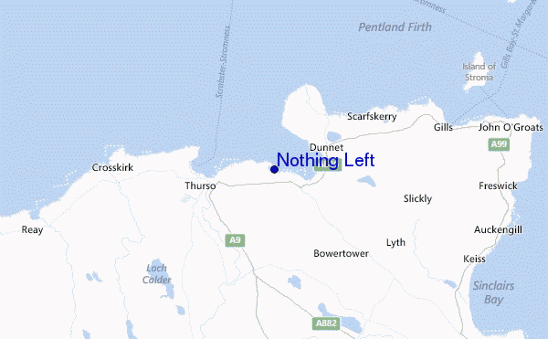 Nothing Left Location Map