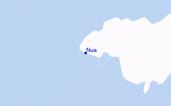 mapa de ubicación de Nua