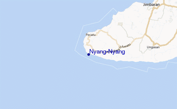 mapa de ubicación de Nyang-Nyang
