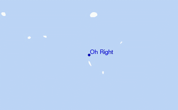 mapa de ubicación de Oh Right