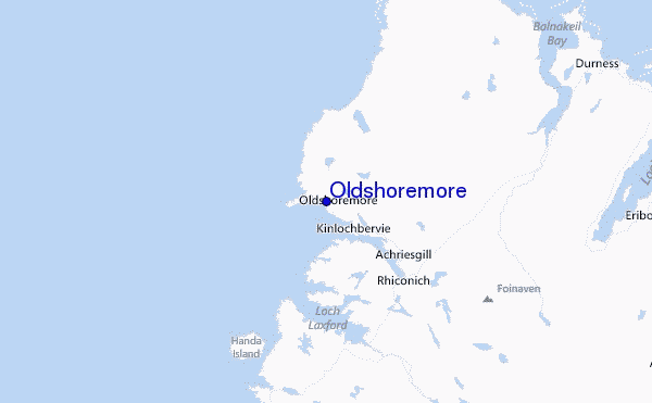 Oldshoremore Location Map