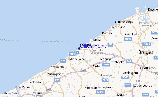 Ollies Point Location Map