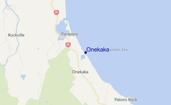 mapa de ubicación de Onekaka