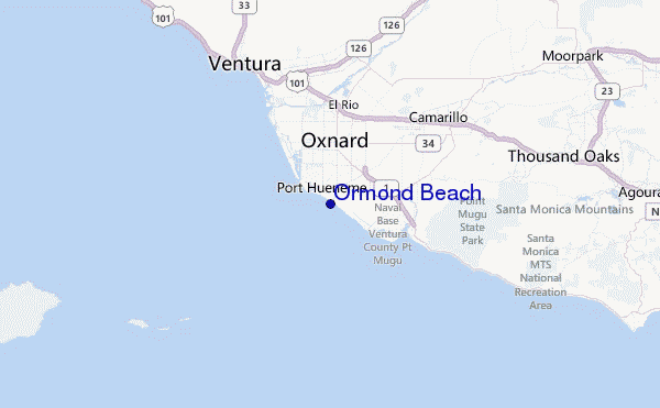 Ormond Beach Location Map