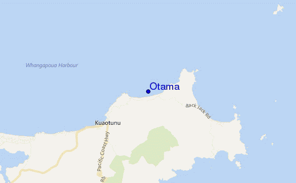 mapa de ubicación de Otama