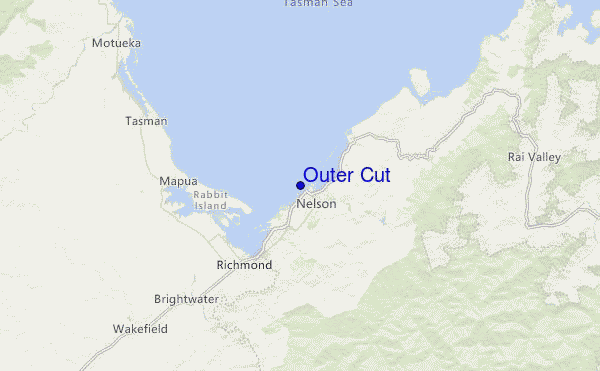 Outer Cut Location Map